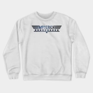 Top Gun Maverick Text Crewneck Sweatshirt